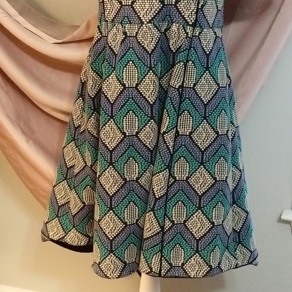 🆕Anthropologie🌷Jacquard A-Line Dress - Picture 6 of 12